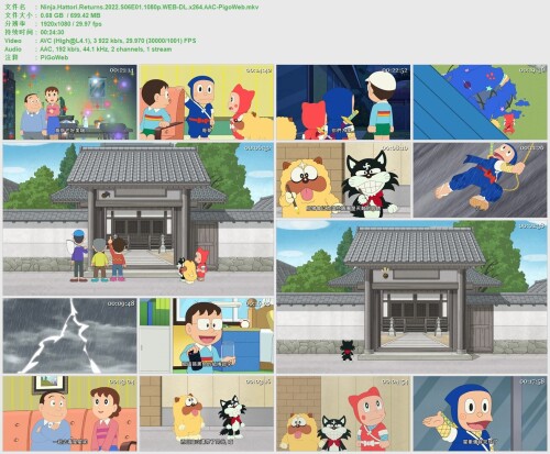 Ninja.Hattori.Returns.2022.S06E01.1080p.WEB DL.x264.AAC PigoWeb