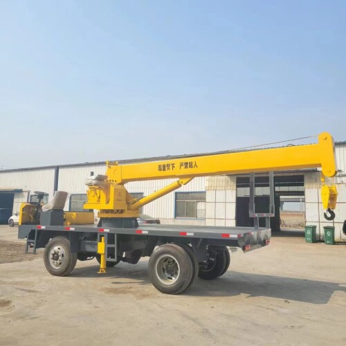 图片[3]-75000元装卸运输电线杆，钢筋等管材专用四驱随车吊，支持定做-商品论坛-百货-大博士