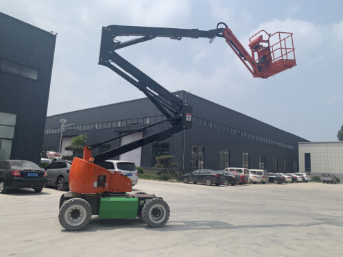 图片[2]-4997元预付款全自行走曲臂式升降机26米高空作业登高车360度旋转超大作业半径-大博士