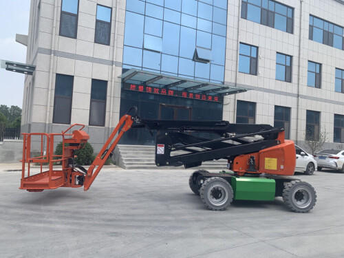 图片[3]-4997元预付款全自行走曲臂式升降机26米高空作业登高车360度旋转超大作业半径-大博士
