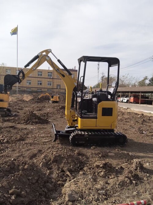 图片[6]-1.3万小型挖土机农用果园家用微型挖土机绿化开荒挖土改造室内破碎工程挖机-大博士