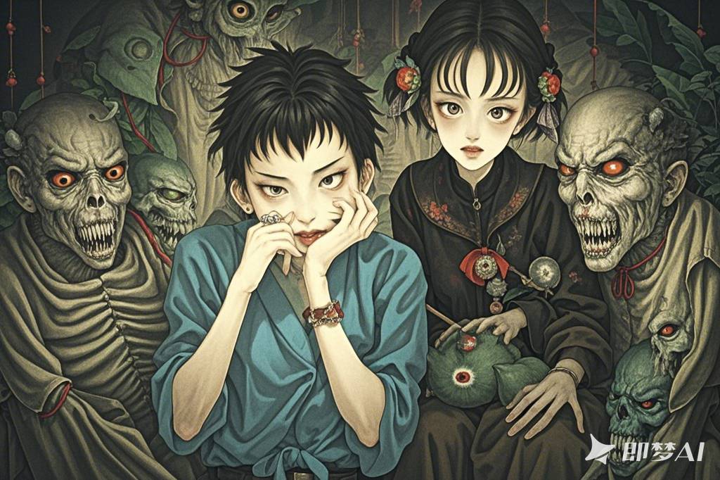 午夜惊魂！少年上网遭遇半截幽灵，恐怖事件接连不断！