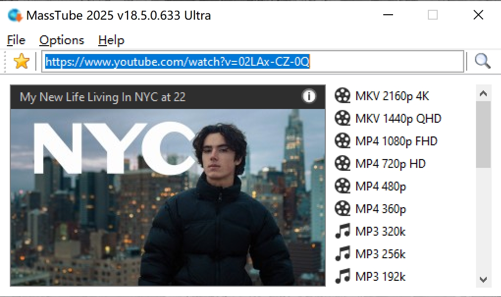 YouTube 视频下载器 MassTube v2025 18.5.0.633