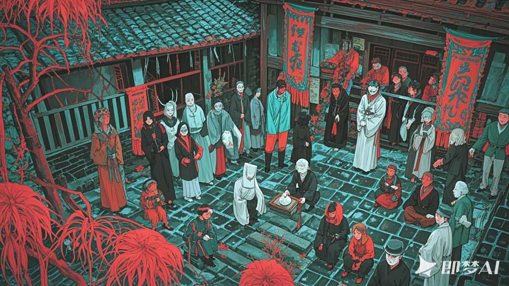 山村古宅惊魂夜：神秘古墓下的惊悚宝藏