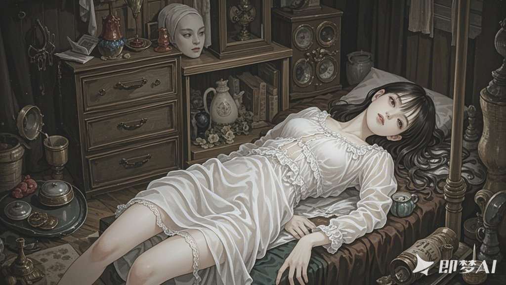 阴商道上的生死较量：真假鬼影的惊魂夜