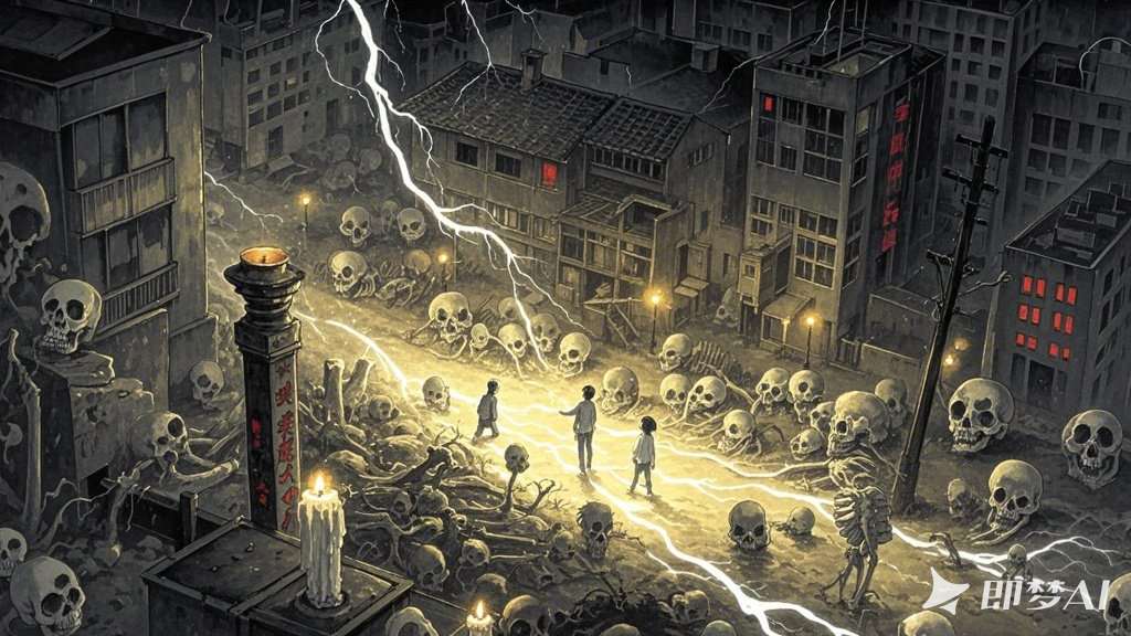 夜归惊魂：水坝幽灵的午夜呼唤