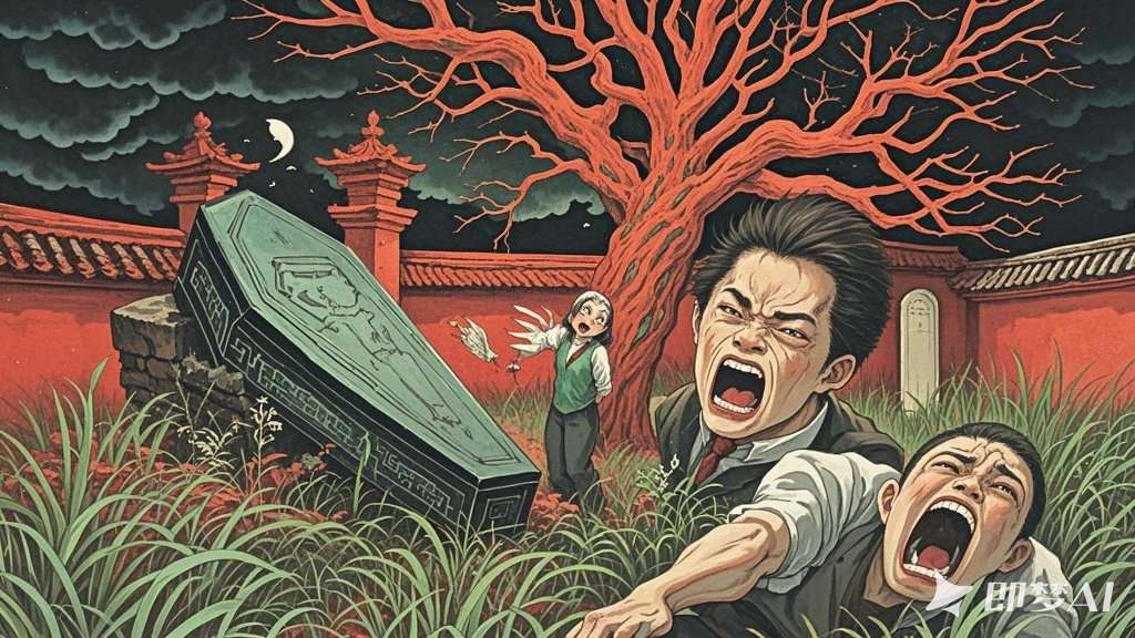 僵尸夜袭：荒村赌命，铁笼惊魂记