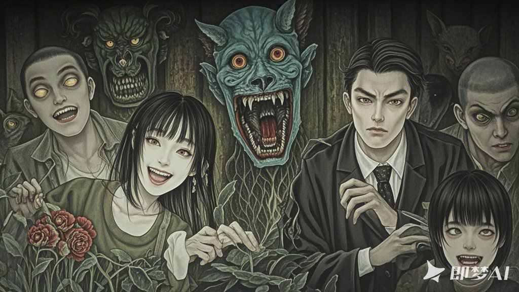 偏僻鬼屋夜惊魂：纸人诅咒的兄弟生死劫
