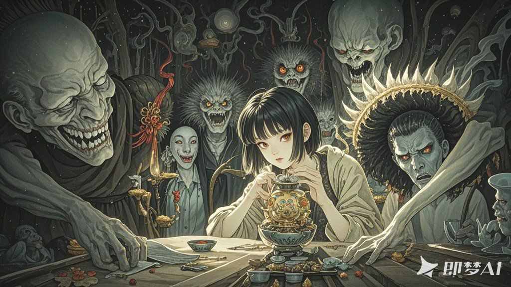 喜宴惊魂：醉酒夜遇诡异食尸人(图1)