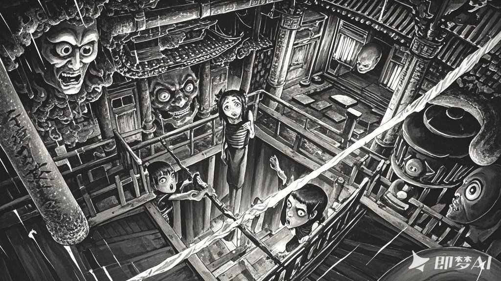 雨夜惊魂：童年恶作剧引发的古墓惊悚