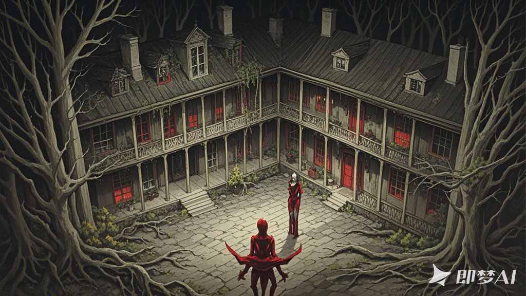 阴差阳错：学校厕所惊魂夜，黑白无常的神秘来客
