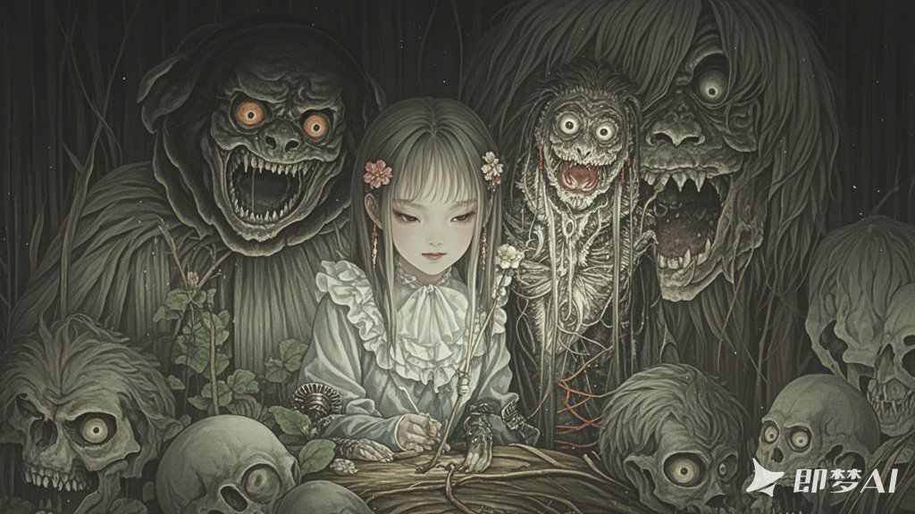 深夜惊魂：镜中妈妈吃糖果之谜