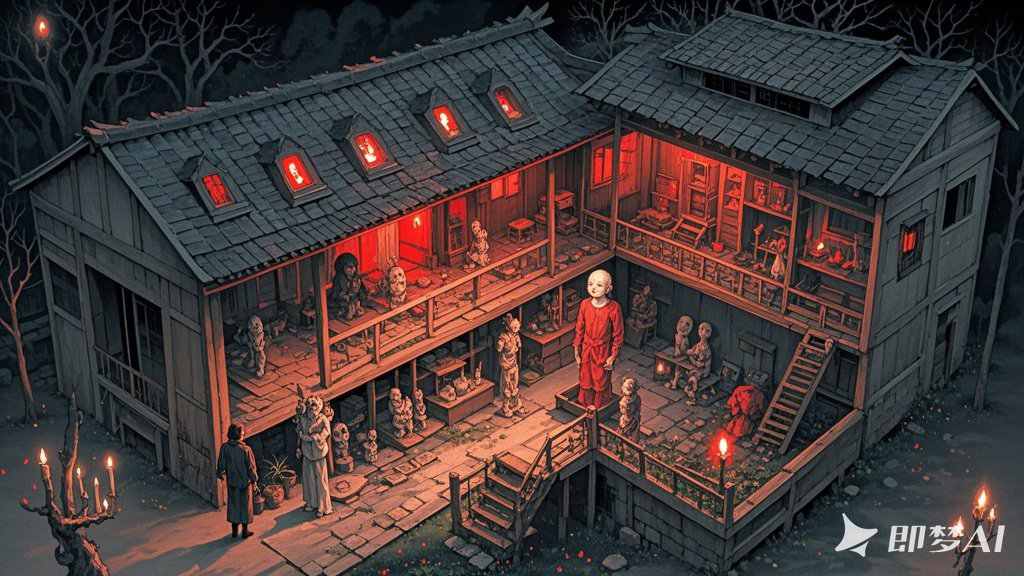 嗜赌者夜入鬼庙，符咒消失魂飞魄散，贪念起则鬼魅缠身，悔恨迟暮太迟