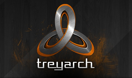 一个游戏工作室Treyarch的logo，很像三叶结，但仔细观察会发现其实是平凡结