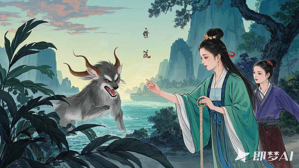 牲畜集市奇遇：寡妇牛价暗语，老牙行徒遭惩戒
