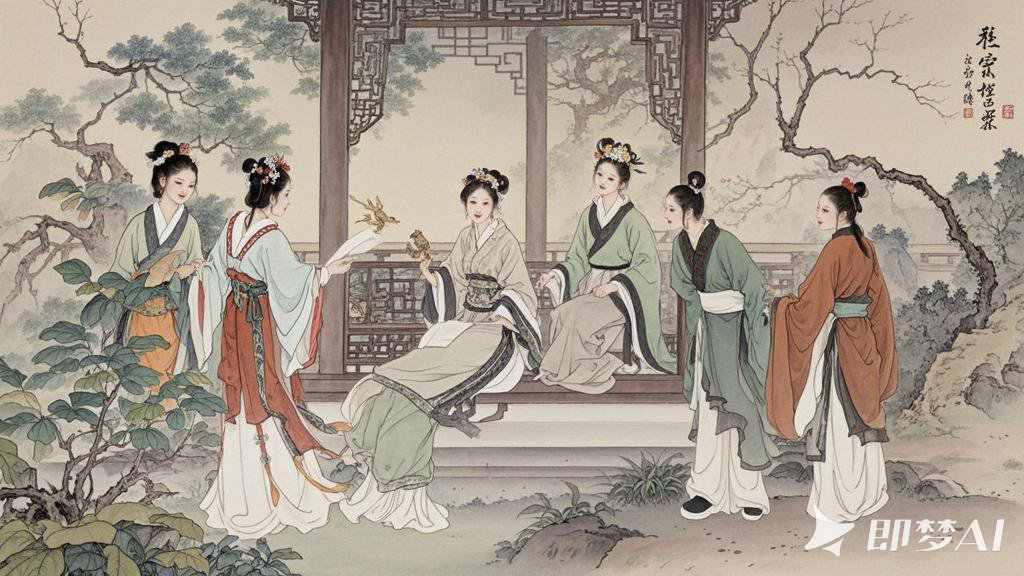 湖畔倩影：紫雪仙子泪碎捞月惊魂夜