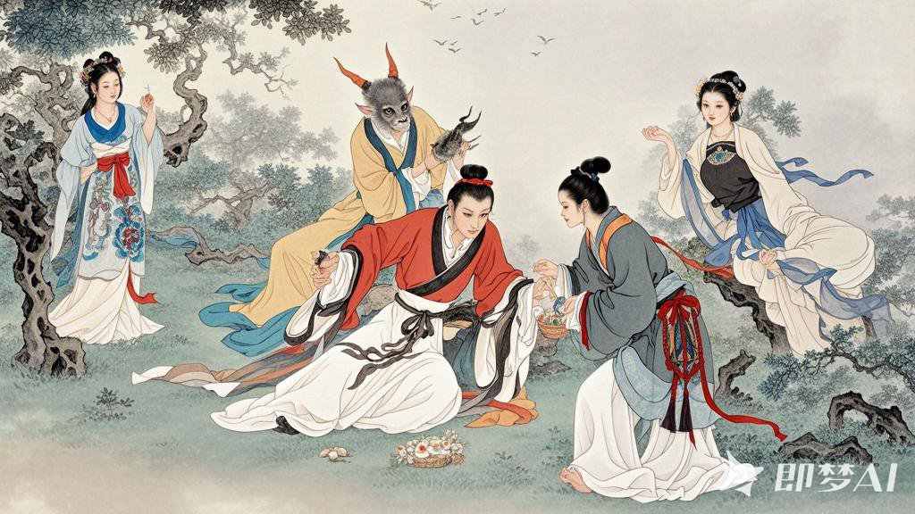 鲤鱼报恩救货郎，虎妖现世鱼鳞显