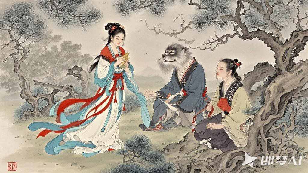 雪夜奇遇：道士赠烧鸡，少年成妖王复仇记