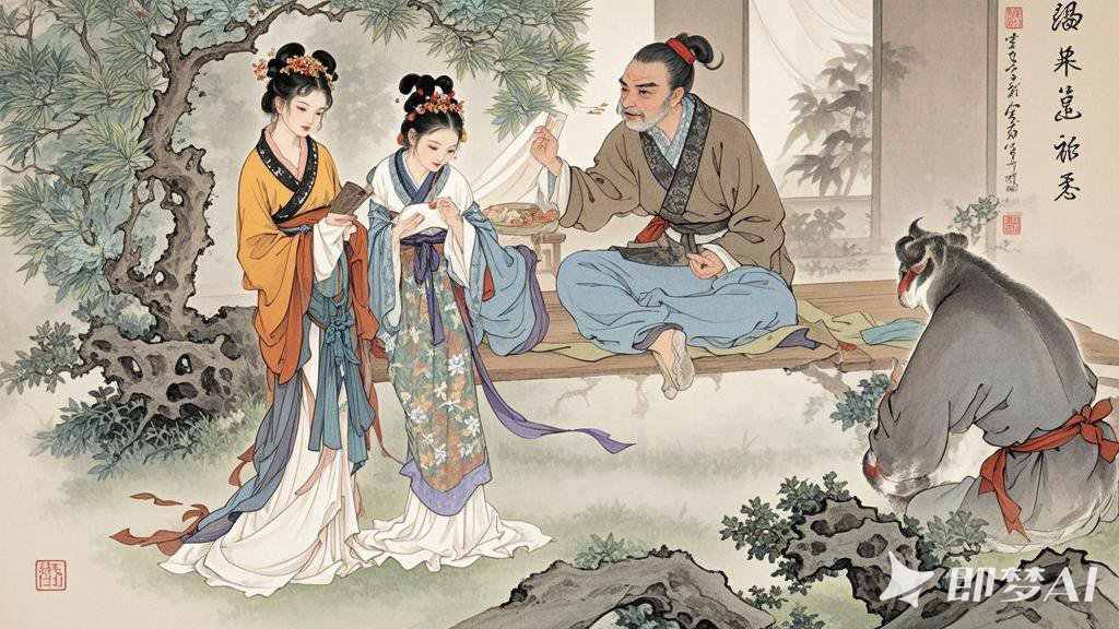 深山奇遇：药女驱蟒，神秘笑颜背后