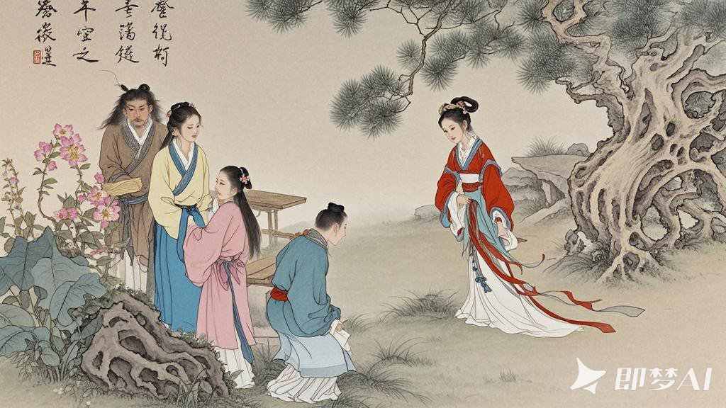 深山砍柴夫，惊遇妖狐险