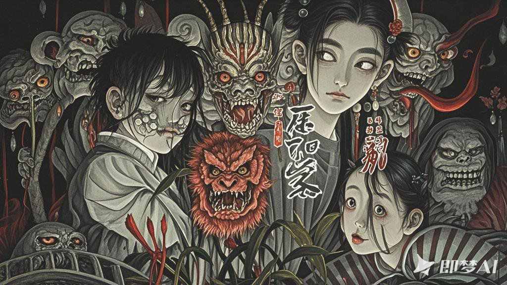 午夜惊魂：横死儿魂索命，棺材画符避横祸(图1)