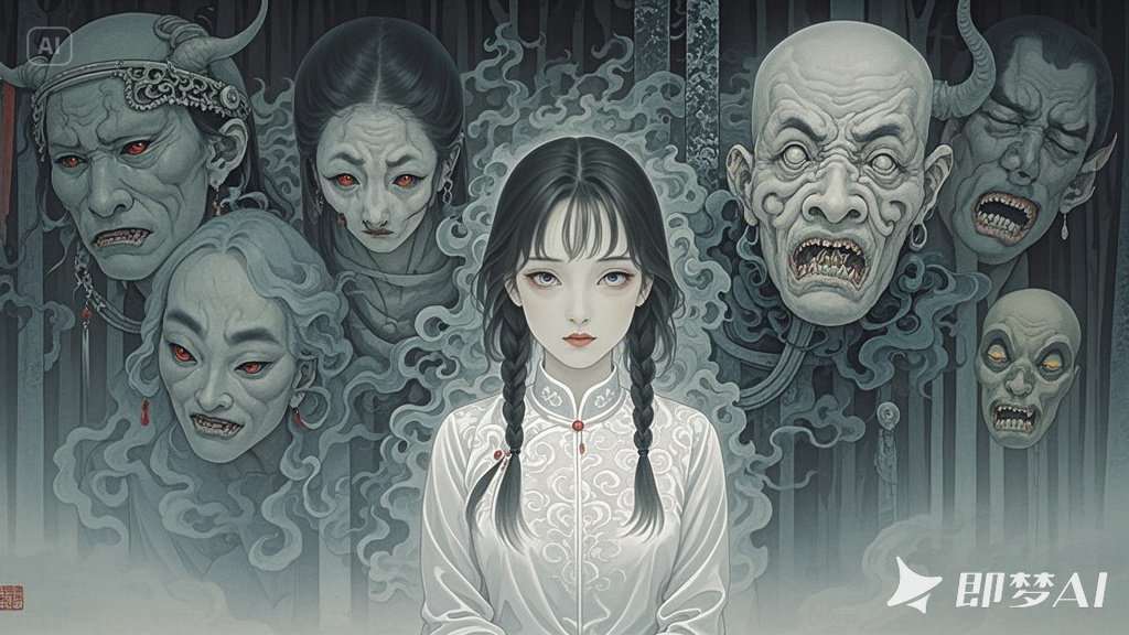 踩错门槛招女鬼，冥婚缠身命难逃(图1)