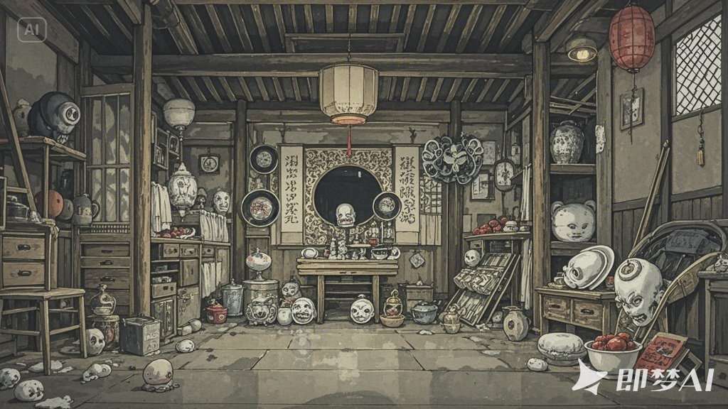 屠宰场老板深夜变猪惨叫，鬼影环伺怨气冲天(图1)
