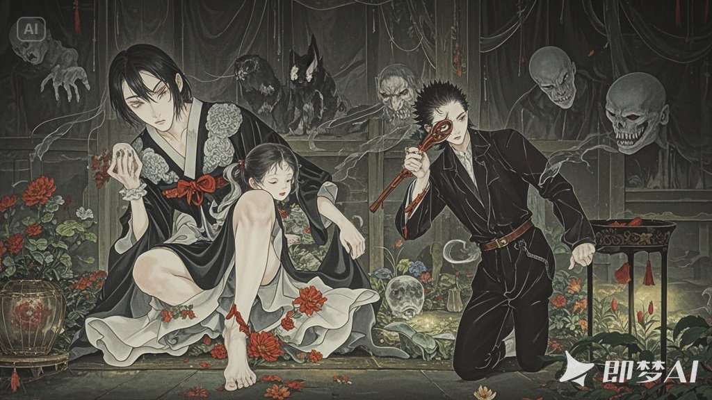 厕所花子深夜拖人，分数高她就逃