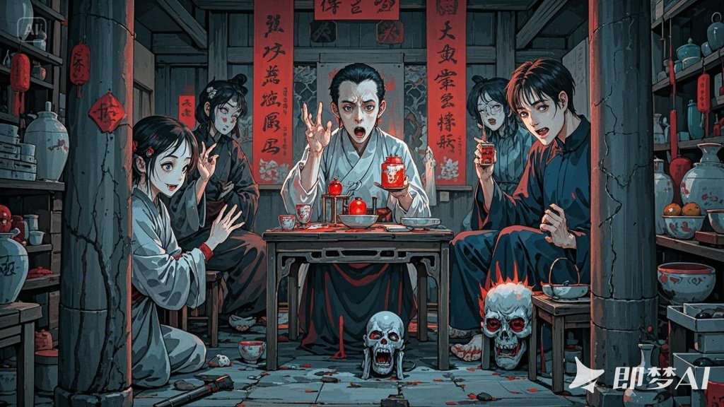 午夜镜中惊魂：灵魂逃亡与恶魔婴儿的恐怖追逐