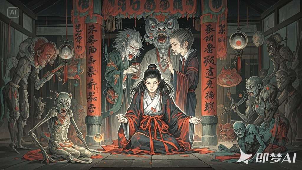 粪泼债主寻死，典当巧避祸，善心藏杀机！(图1)