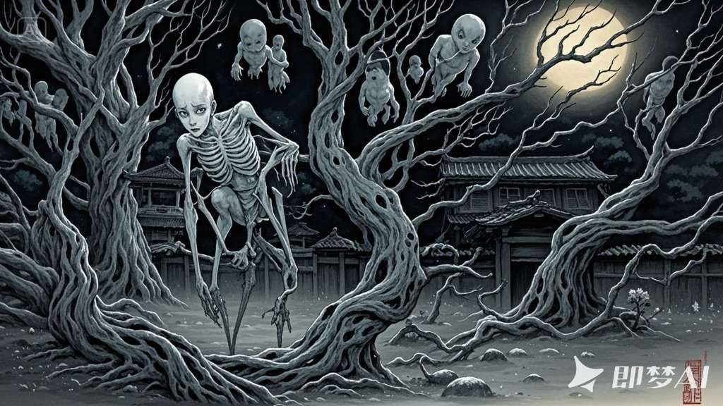 河里救人的白毛鬼，医院里爬脖子的小孩