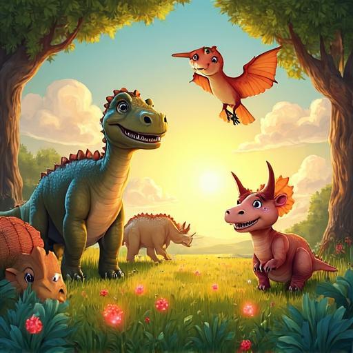 La vallée retrouve la paix, et les dinosaures apprennent la valeur de la coopération et de la sagesse.