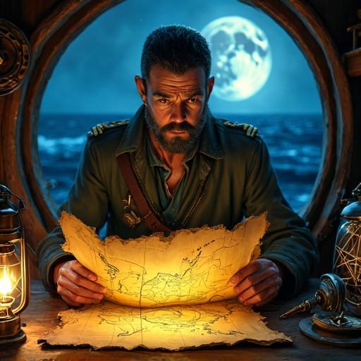 Corvus découvre une carte d'une île mythique d'abondance.