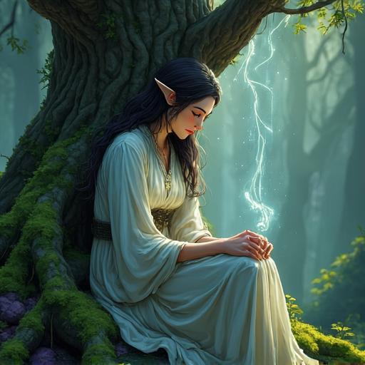 Elara découvre son rôle involontaire dans le déclin de la forêt.