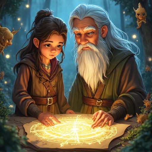 Elara cherche de l'aide auprès de son mentor et des alliés de la forêt.