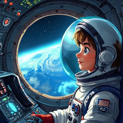 يتساءل ليو عن ألوان الأرض المتغيرة من الفضاء.