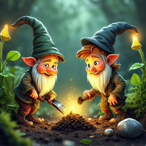 Pip y sus amigos trabajan juntos para rejuvenecer el suelo y restaurar las bayas luminosas.