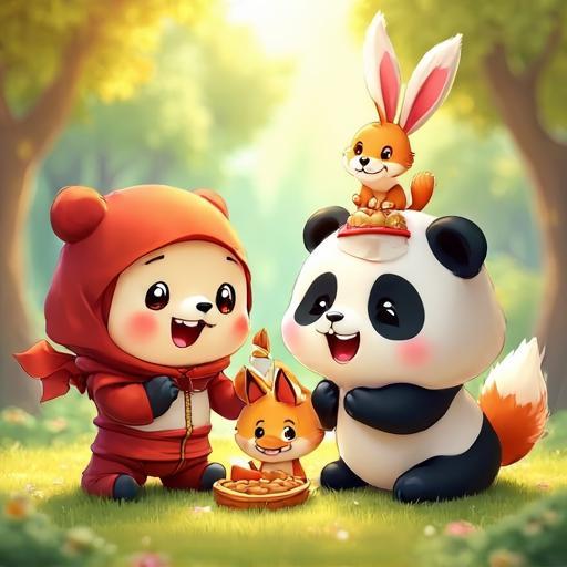 Kiko décide qu'être un ninja est ce qui lui convient le mieux, mais il se rend compte qu'il est amusant de partager toutes les activités - la pâtisserie, la peinture et les mouvements de ninja - avec ses amis.